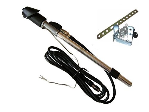 Antenne Télescopique Pour Mercedes W202 – C180, C200, C220… – Longueur 88 Cm – Connecteur DIN – Chromée