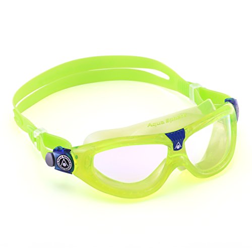 Aqua Sphere Kid 2 Seal 2-Gafas de natación, Infantil, Lente Verde Brillante/Transparente, Talla única Aqua Sphere Kid 2 Seal 2-Gafas de natación, Infantil, Lente Verde Brillante/Transparente, Talla única