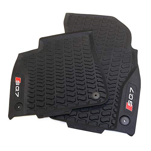 Audi 4M1061221B041 - Alfombrillas de Goma para Todas Las Condiciones climáticas, con Texto SQ7 Audi 4M1061221B041 - Alfombrillas de Goma para Todas Las Condiciones climáticas, con Texto SQ7