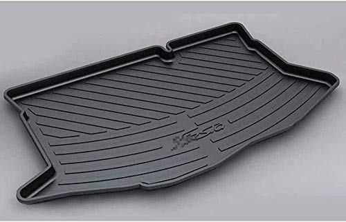 Auto Alfombrillas Maletero Tronco Trasero Cargo Estera para Ford Fiesta Mk7 7.5 2009-2017, Coche Arranque Impermeable Alfombras Interior Protectora Accesorios