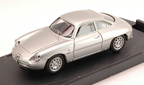 Bang Model Compatible con Alfa Romeo Giulietta SZ 1960 Silver 1:43 DIECAST BG7163