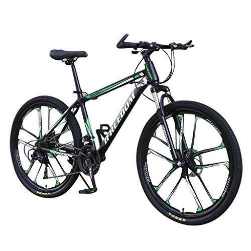 Bicicleta De Montaña Carretera Adulto Acero Alto Carbono Specialized Amortiguador Velocidad Ajustable Trek Bicicleta(26 Pulgadas, 21 Velocidades)