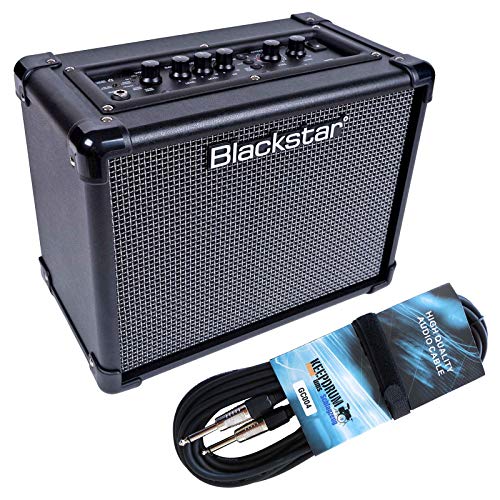 Blackstar ID Core 10 V3 Combo - Amplificador para guitarra (incluye cable Keepdrum de 6 m)