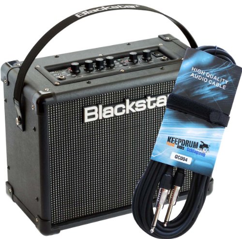 Blackstar ID Core 20 V2 - Amplificador estéreo para guitarra (incluye cable de guitarra keepdrum GC-004, 6 m)