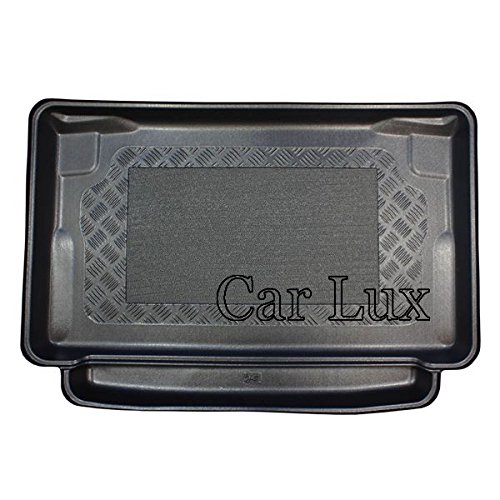 Car Lux AR0164 - Alfombra Cubeta Protector cubre maletero antideslizante para Mini Clubman II desde 2015-