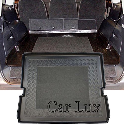 Car Lux AR01908 - Alfombra Cubeta Protector cubre maletero a medida con antideslizante S-Max de 7 Plazas Car Lux AR01908 - Alfombra Cubeta Protector cubre maletero a medida con antideslizante S-Max de 7 Plazas