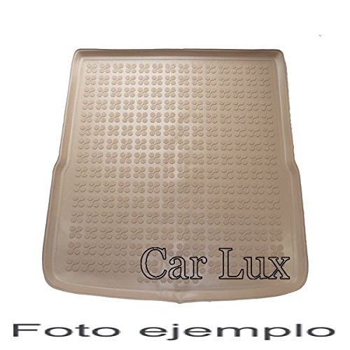 Car Lux AR02988 - Alfombra Cubeta Protector Maletero en Goma Premium Beige para Mercedes ML W166