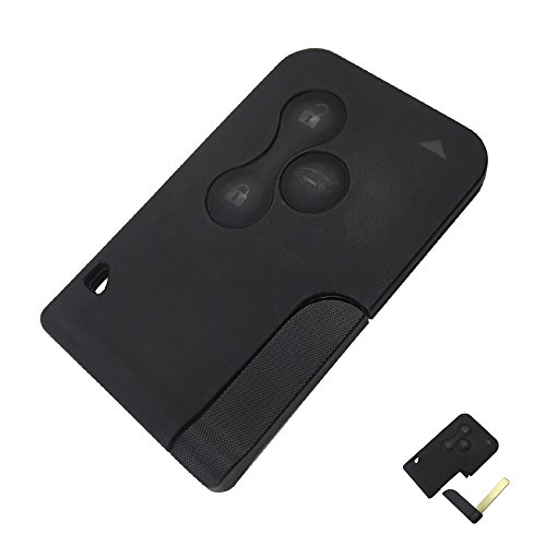 Carcasa llave para Renault Clio 3 Megane 2 Scenic 2 | 3 Botones | Mando a distancia Carcasa llave para Renault Clio 3 Megane 2 Scenic 2 | 3 Botones | Mando a distancia