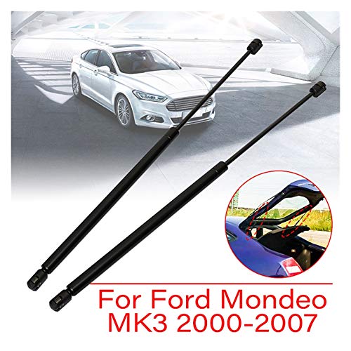 CGDD Amortiguadores de Gas Puntales De Arranque De La Puerta Trasera De Gas 2 Unids para Ford Mondeo MK3 Hatchback 2000 2001 2002 2003 2004 2005 2006 2007 1S71A406A10AB Muelle neumático