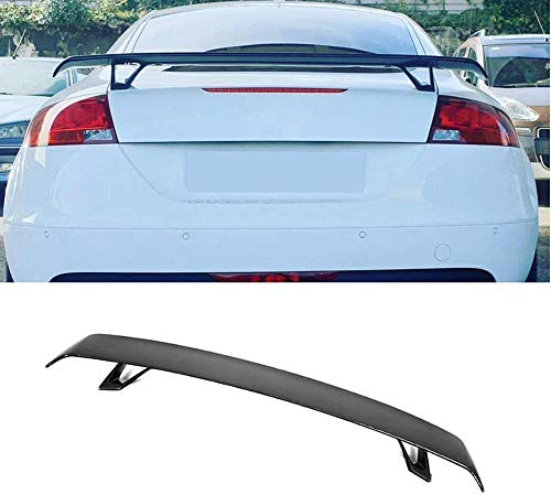 CHENGQIAN Alerón De ala De Alerón De Doble Piso para Maletero De Carbono para Audi TT Mk2 8J Tts Coupé Cabrio A5 A6 A7, A, A