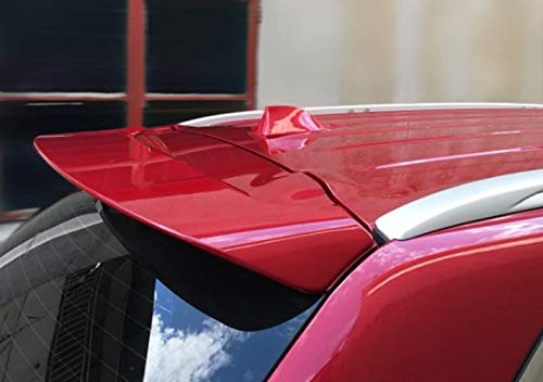 CHENGQIAN Alerón Trasero Material Abs alerón de Coche para Mitsubishi Outlander 2013 2014 2015 2016 2017 2018 alerón, Negro, Rojo, Rojo, Rojo