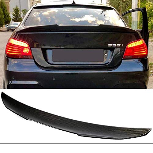 CHENGQIAN para E60 M5 alerón Trasero para Maletero de Coche para BMW Serie 5 E60 M5 2004-2009 alerón Trasero de Fibra de Carbono para Maletero CHENGQIAN para E60 M5 alerón Trasero para Maletero de Coche para BMW Serie 5 E60 M5 2004-2009 alerón Trasero de Fibra de Carbono para Maletero