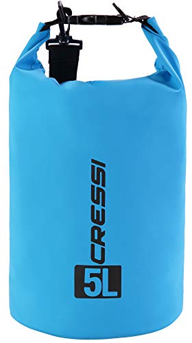 Cressi Dry Bag Mochila Impermeable para Actividades Deportivas, Unisex Adulto, Azul Claro, 20 L