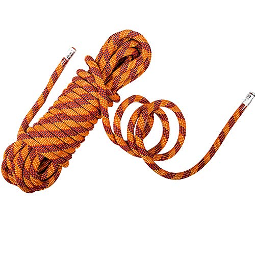 Cuerda Al aire libre Escalada estática Cuerda, 10.5mm Escalada Rescate Seguridad rapel Cuerda de emergencia, supervivencia, Acampar (Size : 18m)