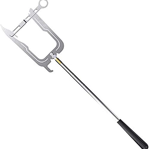 Easy Long-Distance Threader The Boat Hook, Telescoping Boat Hook - Multi-Purpose Dock Hook Safe Dock Threader for Home and Outdoor (B)