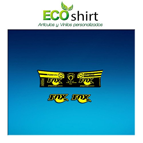 Ecoshirt GJ-IXD4-2ZMH Pegatina Sticker Shock Fox Float CTD Evolution Series Am197 Aufkleber Decals Autocollants Amortiguador, Amarilo Ecoshirt GJ-IXD4-2ZMH Pegatina Sticker Shock Fox Float CTD Evolution Series Am197 Aufkleber Decals Autocollants Amortiguador, Amarilo