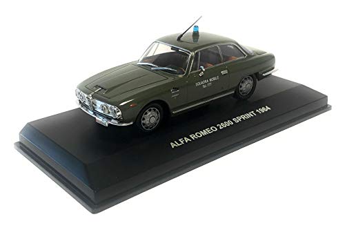 Edison Maqueta de coche para Alfa Romeo 2600 Sprint Polizia Stradale (1964) – 1:43