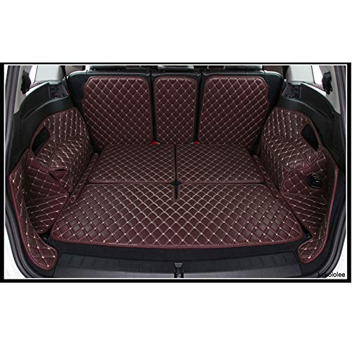 Esteras para maletero de coche de cuero personalizado para Sk-oda Superb Rapid Spaceback Octavia RS Yeti Fabia RS Kodiaq, revestimiento de maletero trasero de coche con estilo,Style b coffee Esteras para maletero de coche de cuero personalizado para Sk-oda Superb Rapid Spaceback Octavia RS Yeti Fabia RS Kodiaq, revestimiento de maletero trasero de coche con estilo,Style b coffee