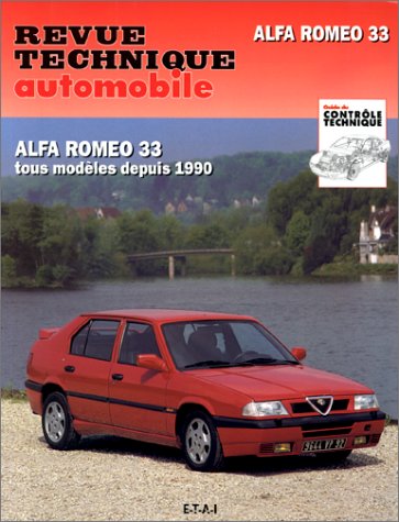 E.T.A.I - Revue Technique Automobile 090.3 - ALFA-ROMEO 33 II - 1990 à 1995