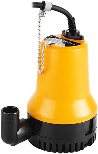 Everfarel Bomba sumergible de agua DC 12 V 50 W 4500 L/H para estanque y barcos con cable de 1,3 m Everfarel Bomba sumergible de agua DC 12 V 50 W 4500 L/H para estanque y barcos con cable de 1,3 m