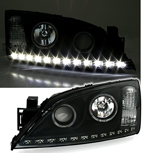Faros delanteros Angel Eyes Set para Ford Mondeo MK3 00 – 07 con LED TFL Look/+ LWR Faros delanteros Angel Eyes Set para Ford Mondeo MK3 00 – 07 con LED TFL Look/+ LWR