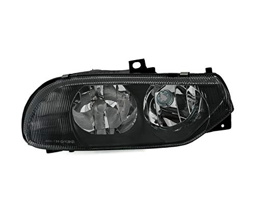 Faros VP202P Faro delantero delantero del pasajero faro Asamblea proyector luz delantera coche luz negro claro cristal LHD compatible con Alfa Romeo 156 1997 1998 1999 2000 2001 2002 2003 Faros VP202P Faro delantero delantero del pasajero faro Asamblea proyector luz delantera coche luz negro claro cristal LHD compatible con Alfa Romeo 156 1997 1998 1999 2000 2001 2002 2003