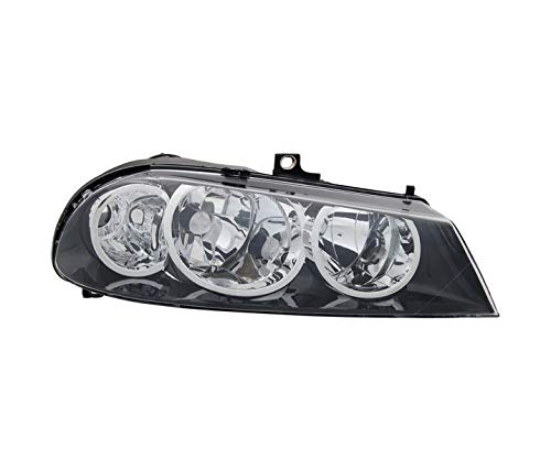 Faros VP825P faro delantero lado pasajero Asamblea proyector luz delantera lámpara de coche negro LHD compatible con Alfa Romeo 156 2003 2004 2005 Alfa Romeo 156 Cross Estate 2005 2006 2007 Faros VP825P faro delantero lado pasajero Asamblea proyector luz delantera lámpara de coche negro LHD compatible con Alfa Romeo 156 2003 2004 2005 Alfa Romeo 156 Cross Estate 2005 2006 2007