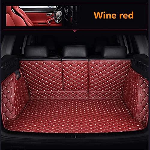 Funda De Maletero De Coche Maletero Coche para Audi A5 Sportback Audi A3 Sportback A1 A8 A7 S8 R8 TT Mk1 A6 Q3 Q7 A4 S5 Q5 S6 S7 S3 Protector Cubre Maletero Coche Accesorios Coche- Vino Tinto