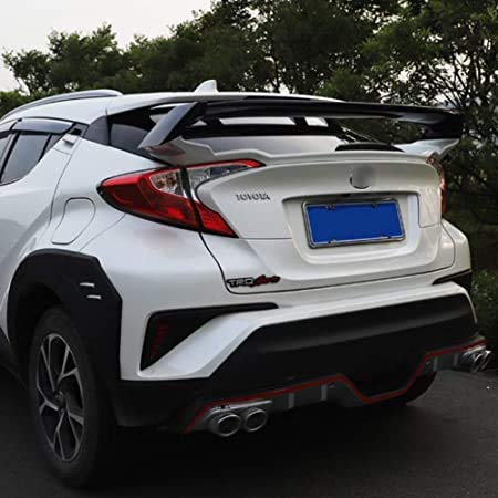 GODLV Coche ABS Trasero Alerón Maletero, para Toyota CHR C-HR 2018 2019 2020,Rear Spoilers, Car Tailgate Boot Lid Wing Modified Styling Kits Accessories