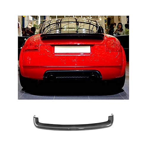 GODLV Coche Carbono Trasero Alerón Maletero, para Audi TT MK1 8N 1998-2006 Rear Spoilers, Car Tailgate Boot Lid Wing Modified Styling Kits Accessories