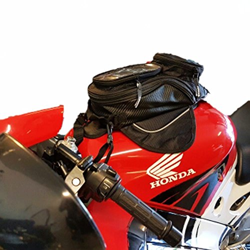 HMMJ Easy Bag, Oxford Alforja para Motos, Pequeño Tanque de Combustible del Aceite Bolsa 35 * 17cm, Prueba de Agua por Teléfonos o para GPS (2)