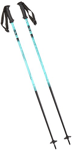 K2 Mujer Style Aluminio Bastones de esquí, Mujer, Style ALU, Azul, 128/140 cm
