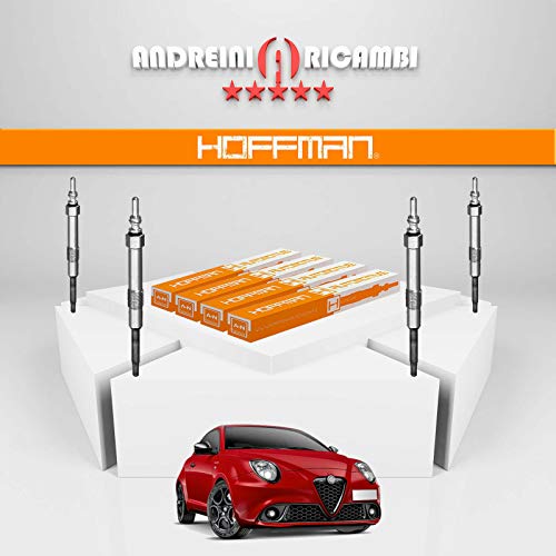 Kit 4 candelette Alfa Romeo Mito 1.6 Jtdm 85 kW 115 CV 2008 – GE114