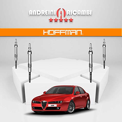 Kit 5 candelette Alfa Romeo 159 2.4 JTDM 147 kW 200 CV 2005 – GN059