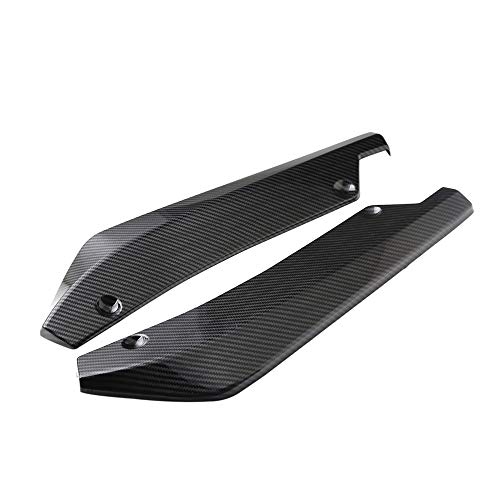 KKmoon Coche Universal Parachoques Trasero Difusor de Labios Divisor Protector Alerón(Fibra de Carbono) KKmoon Coche Universal Parachoques Trasero Difusor de Labios Divisor Protector Alerón(Fibra de Carbono)