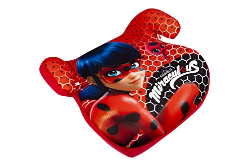 LADYBUG LADYB104 Alzador de Coche Grupo II/III (15-36Kg) 5 a 12 años. Homologado. Lady Bug, Rojo, Talla Única LADYBUG LADYB104 Alzador de Coche Grupo II/III (15-36Kg) 5 a 12 años. Homologado. Lady Bug, Rojo, Talla Única