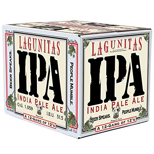 Lagunitas Cerveza Americana IPA - Paquete de 24 x 355 ml - Total: 8520 ml