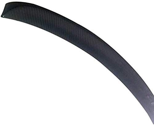 Lyclyb Alerón Trasero de Coche de Fibra de Carbon para Volkswagen VW Polo 6R GTI 2011-2016, Cola Lip Spoiler Techo ala AleróN Auto Accesorios Decorativos