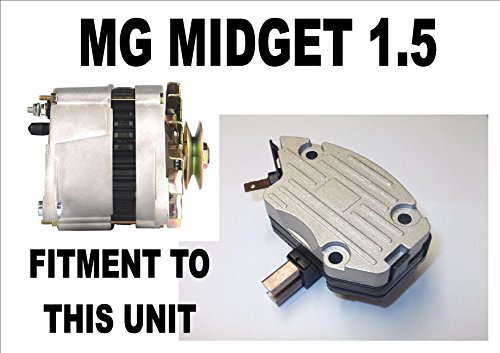 Marelli Regulador de alternador para MG Midget 1.5 Convertible 1974 1975 1976 1977 1978 1979 A127