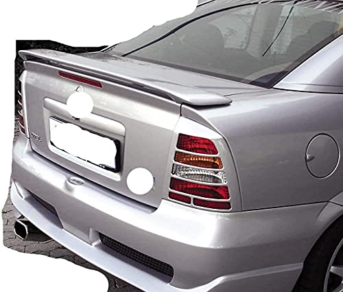 Mayz Alerón trasero ABS para Opel Astra G Coupe 1999 – 2004, accesorios de modificación de cola trasera, alerón trasero del maletero, duradero, brillante Mayz Alerón trasero ABS para Opel Astra G Coupe 1999 – 2004, accesorios de modificación de cola trasera, alerón trasero del maletero, duradero, brillante