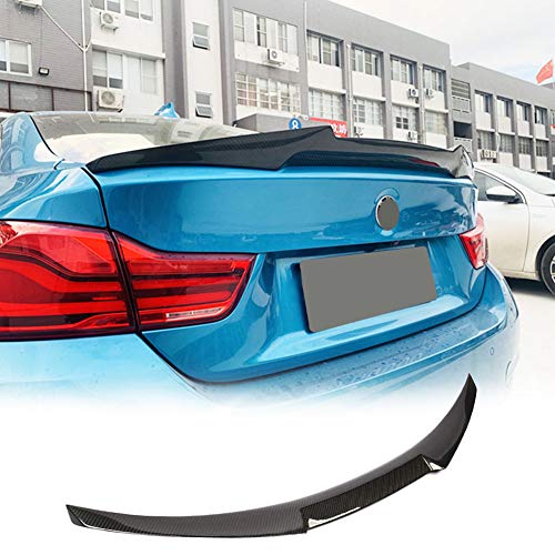 MCARCAR KIT Alerón trasero de fibra de carbono para BMW Serie 4 F36 Gran Coupe 2014-2019 salida de fábrica CF 420i 428i 435i 440i 440i 440i Tapa de maletero trasero de 4 puertas Highkick Wing Lip MCARCAR KIT Alerón trasero de fibra de carbono para BMW Serie 4 F36 Gran Coupe 2014-2019 salida de fábrica CF 420i 428i 435i 440i 440i 440i Tapa de maletero trasero de 4 puertas Highkick Wing Lip