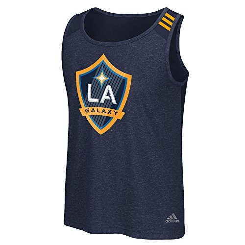 MLS Los Angeles Galaxy - Camiseta de Tirantes Ligera para Hombre, Color Dorado MLS Los Angeles Galaxy - Camiseta de Tirantes Ligera para Hombre, Color Dorado
