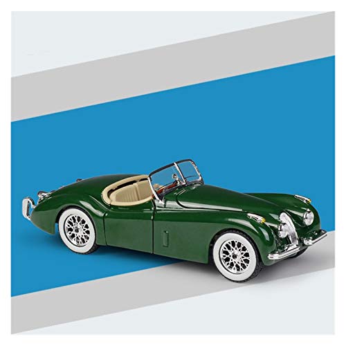 Modelo Automóvil 1:24 para JA-GUAR 1951 XK-120 Roadster Black Simulation Aleación Modelo De Auto Recolecta Regalos De Juguete (Color : Verde) Modelo Automóvil 1:24 para JA-GUAR 1951 XK-120 Roadster Black Simulation Aleación Modelo De Auto Recolecta Regalos De Juguete (Color : Verde)