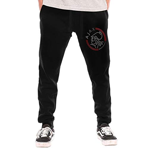 N / A AFC Ajax Amsterdam Club - Pantalones de deporte para hombre, de algodón, modernos y cómodos, talla XL