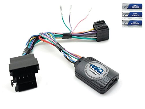 NIQ Adaptador CAN-BUS para mando a distancia en el volante adecuado para radios de coche Pioneer, compatible con Alfa Romeo 147 / GT