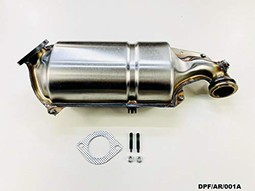 NTY Filtro de partículas diésel DPF para Alfa Romeo Mito 1.6 JTDM 2008.08- DPF/AR / 001A