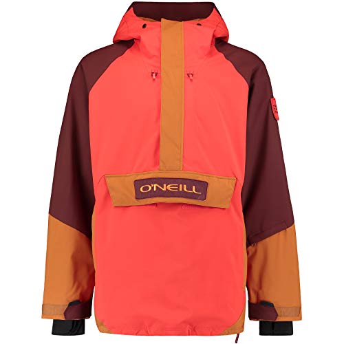 O'NEILL Pm Original Anorak Anorak Hombre Con Capucha, Hombre, Fiery Red, M