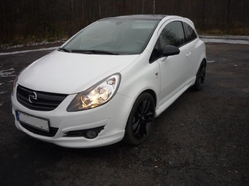 OPEL CORSA D fronspoiler labio delantero OPC Alerón OPEL CORSA D fronspoiler labio delantero OPC Alerón