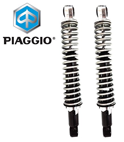 Par de amortiguadores traseros originales Piaggio para Piaggio Beverly Cruiser 250 2007 - 2009. Código: 601014.