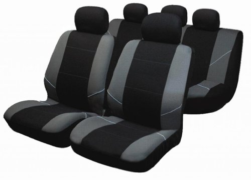 Peugeot 206 SW 2002, Set completo de fundas para asientos de coche protectores Airbag Listo